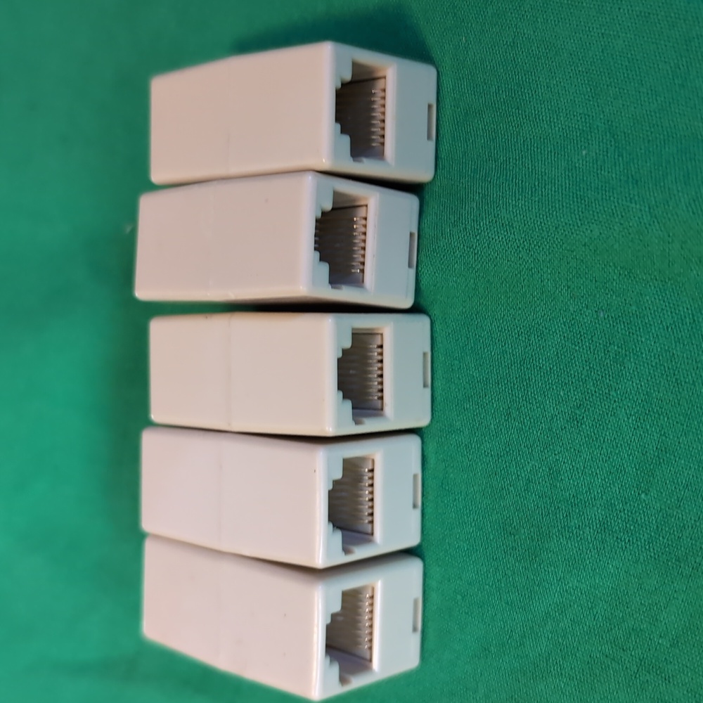 Ethernet Couplers Bundle of 5 New